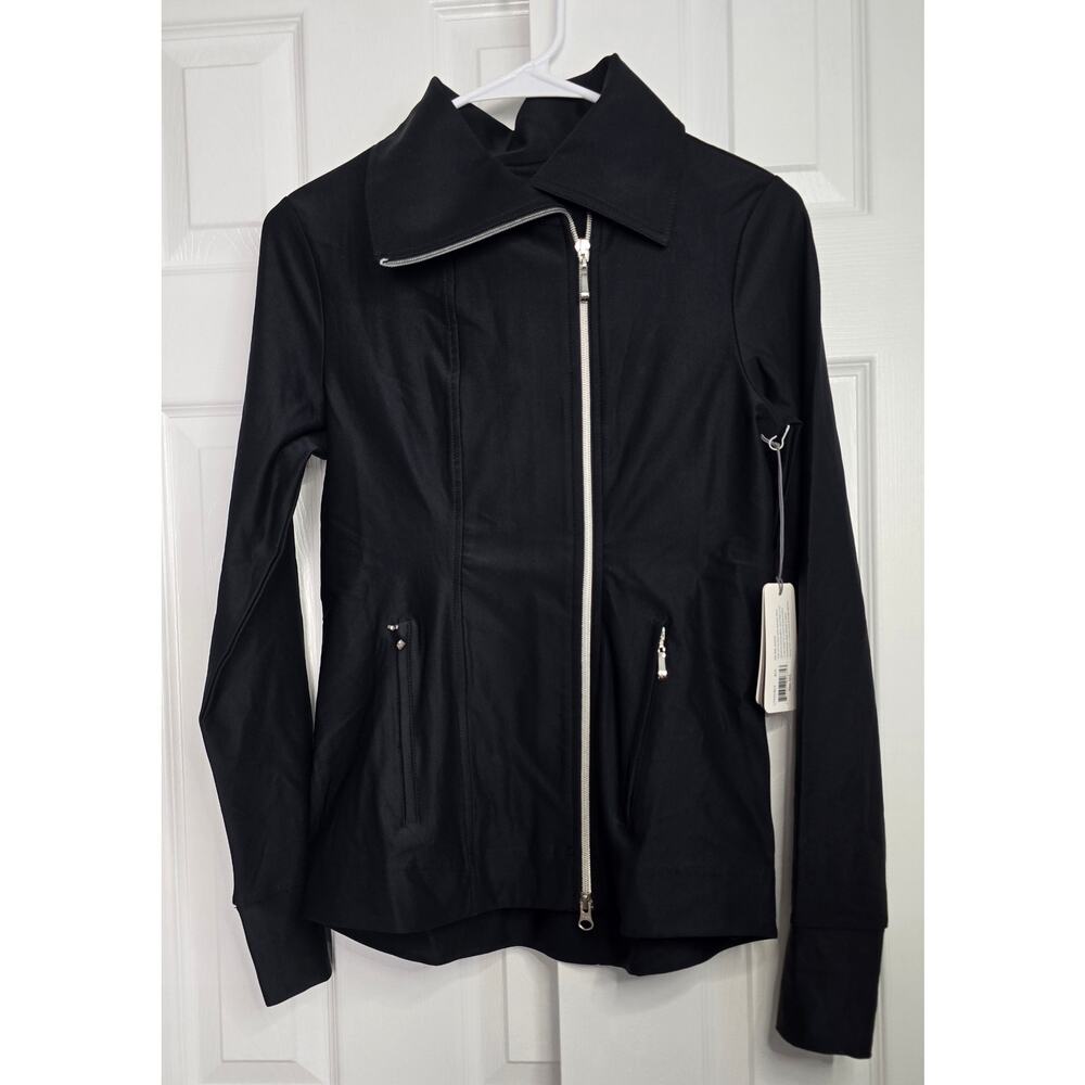 Jofit Women's Black Jet Set Jacket- Size XXS